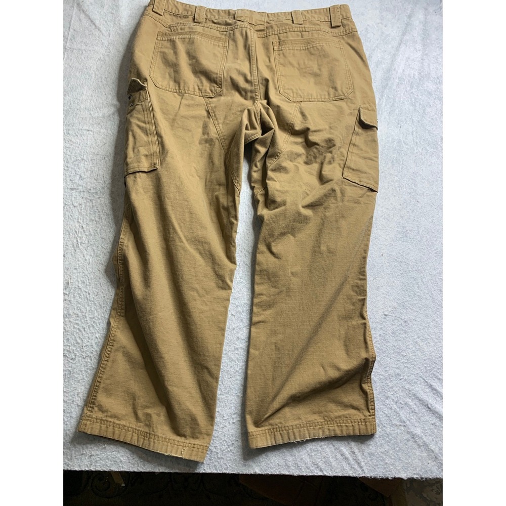 Duluth Trading Co Mens military Cargo Pants Khaki Size 42x30 - Picture 6 of 6